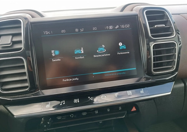 Citroen C5 Aircross cena 82900 przebieg: 78000, rok produkcji 2019 z Wieluń małe 631
